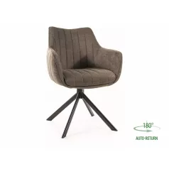 Azalea Brego szék, fekete, olíva