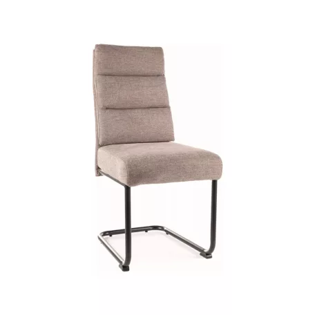 Berry Brego szék, fekete, bézs