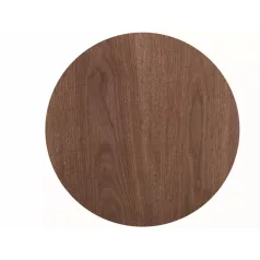 Eos D dohányzóasztal, fekete, dió