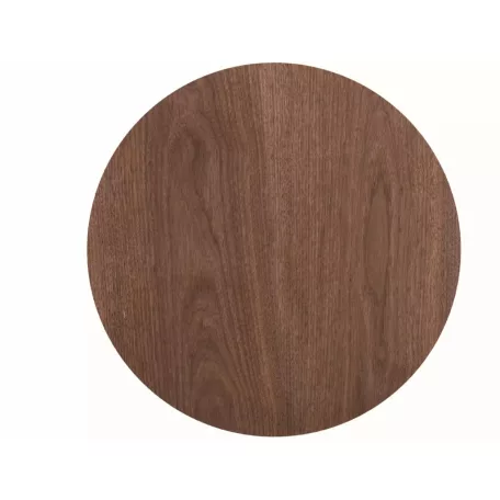 Eos D dohányzóasztal, fekete, dió