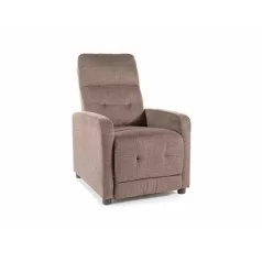 Otus Brego fotel, 92X66, fekete, bézs