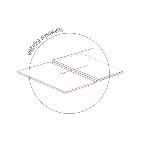 Columbus kerámia borostyánszínű fehér asztal, 160X90, matt fekete, matt fehér