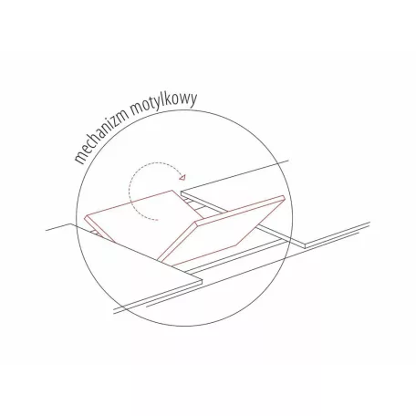 Logan asztal, 160X90, matt fekete, tölgy