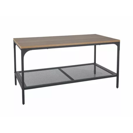 Lex L dohányzóasztal, 90X45, fekete, tölgy