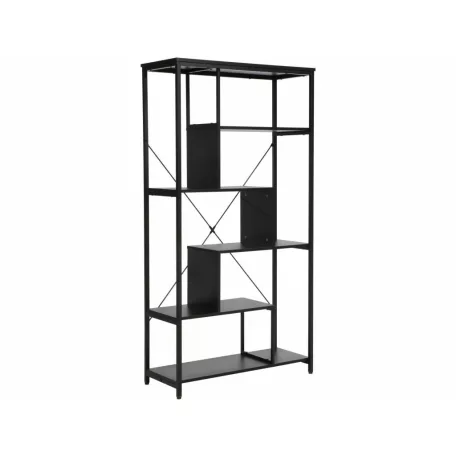 Net A polc, 85X35, fekete, fekete