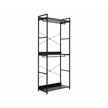 Rin A könyvespolc, 80X40, fekete, fekete