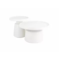   Rodos dohányzóasztal szett, világos szürke, világos szürke