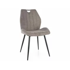 Arco Brego szék, matt fekete, bézs