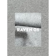 Planet Raven szék, matt fekete, világos szürke