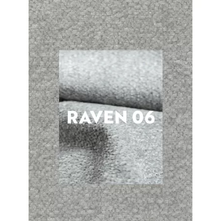 Planet Raven szék, matt fekete, világos szürke