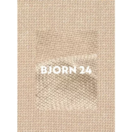 Tello Bjorn szék, matt fekete, világos bézs