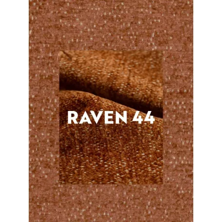 Felicia Raven fotel, matt fekete, fahéj