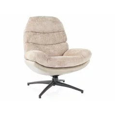 Giselle fotel, fekete, antik rózsaszín