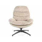 Giselle fotel, fekete, antik rózsaszín