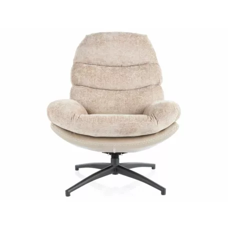 Giselle fotel, fekete, antik rózsaszín