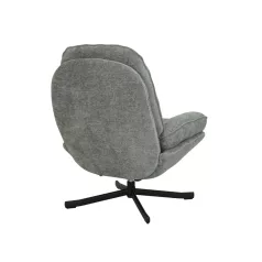 Harper fotel, fekete, olajzöld