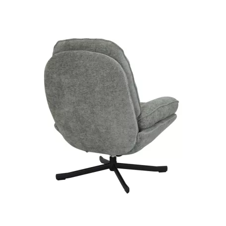 Harper fotel, fekete, olajzöld