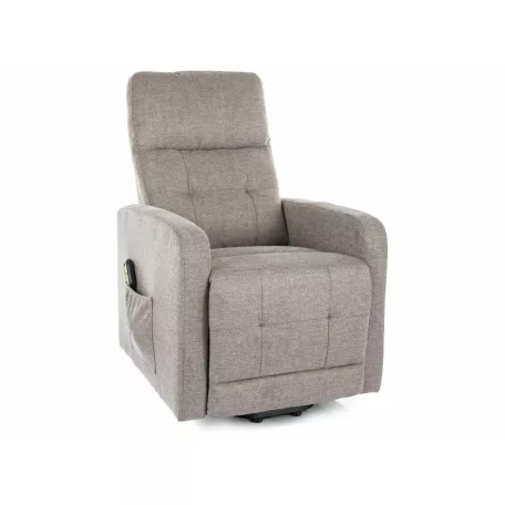 Otus II Brego dönthető fotel, 92X66, fekete, bézs