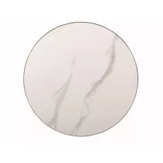 Virgo dohányzóasztal, fekete / arany, fehér