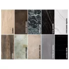 Westin kerámia Ossido Bruno asztal, 160X90, matt fekete, matt barna