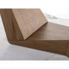 Bonucci kerámia Statuario Venato asztal, 200X98, dió, matt fehér