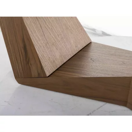 Bonucci kerámia Statuario Venato asztal, 200X98, dió, matt fehér