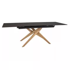   Loreto kerámia Ossido Bruno asztal, 180X90, tölgy, matt barna