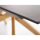 Loreto kerámia Ossido Bruno asztal, 180X90, tölgy, matt barna