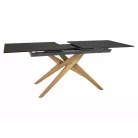 Loreto kerámia Ossido Bruno asztal, 180X90, tölgy, matt barna