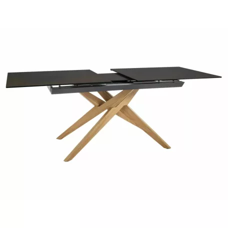 Loreto kerámia Ossido Bruno asztal, 180X90, tölgy, matt barna