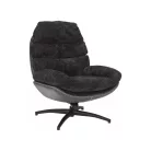 Giselle fotel, fekete