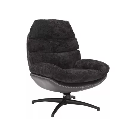 Giselle fotel, fekete