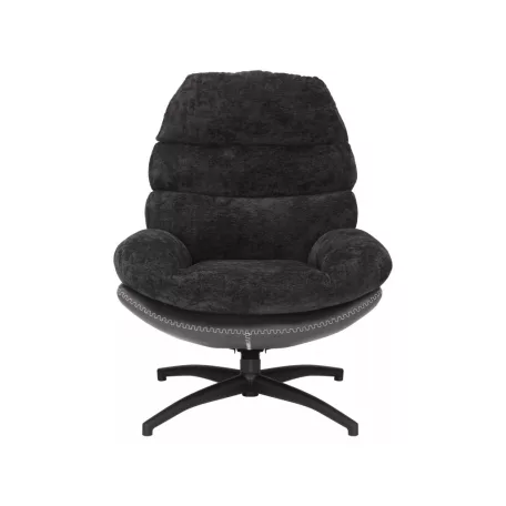 Giselle fotel, fekete