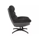 Giselle fotel, fekete