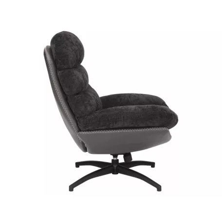 Giselle fotel, fekete