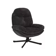 Harper fotel, fekete