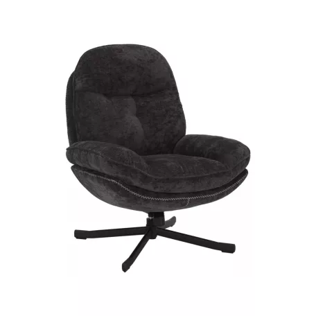 Harper fotel, fekete