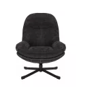 Harper fotel, fekete