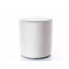 Doti C bársony puff, 33X33, világos szürke