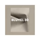 Azalea bársony szék, fekete, világos bézs