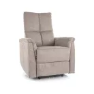 Neptun Brego fekvőfotel, fekete, bézs