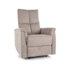 Neptun Brego fekvőfotel, fekete, bézs