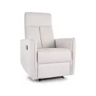 Nikos Brego dönthető fotel, fekete, világos bézs