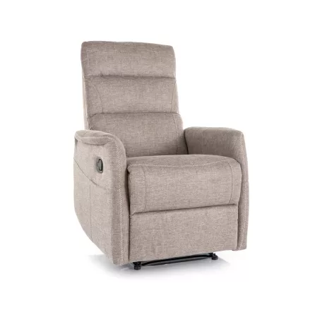 Solon M Brego dönthető fotel, fekete, bézs