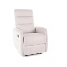 Solon M Brego dönthető fotel, fekete, világos bézs