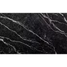 Mario asztal, 100X60, fekete, fekete, márványhatású