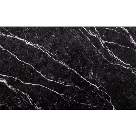 Mario asztal, 100X60, fekete, fekete, márványhatású