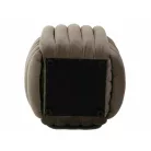 Bruni bársony puff, 45X45, sötét bézs