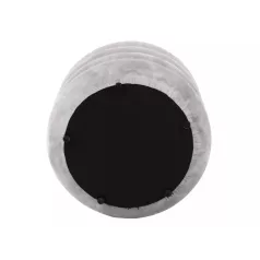 Calvi bársony puff, világos bézs