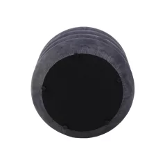 Calvi bársony puff, szürke